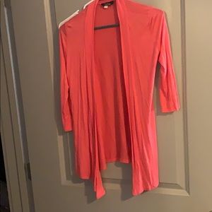 Peach cardigan